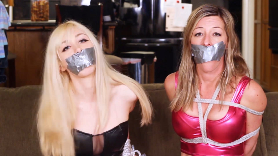 Penelope and Amanda tied and gagged by an intruder after a road rage incident